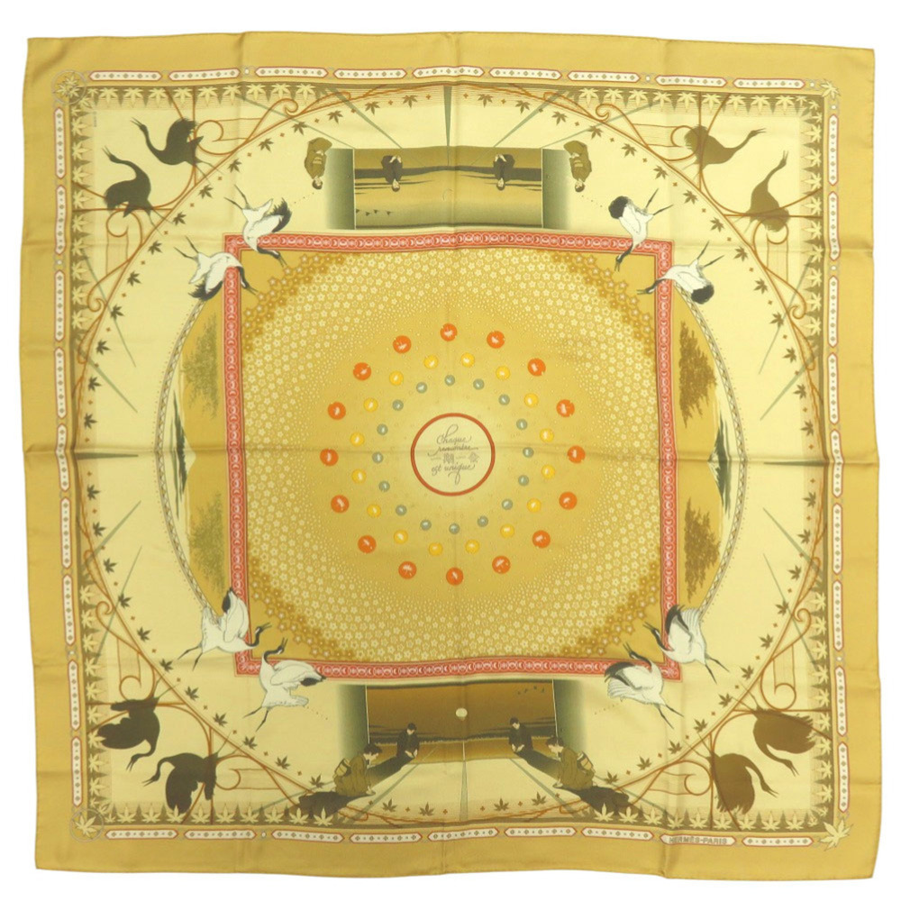 Excellent Condition Herms Carr 90 "Ichigo Ichie" Chaque Rencontre Est Uniqu...